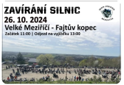 Zavírání silnic 2024