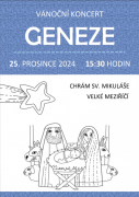 Vánoční koncert GENEZE